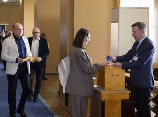 Riigikogu juhatuse valimised.