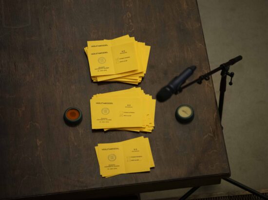 Riigikogu juhatuse valimised.