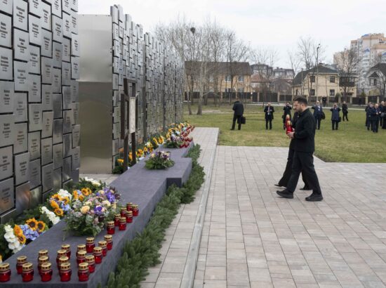 Butša veresauna mälestusüritus ja tippkohtumine Ukrainas