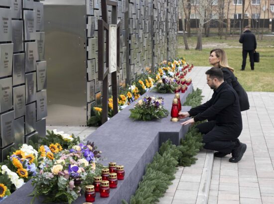 Butša veresauna mälestusüritus ja tippkohtumine Ukrainas