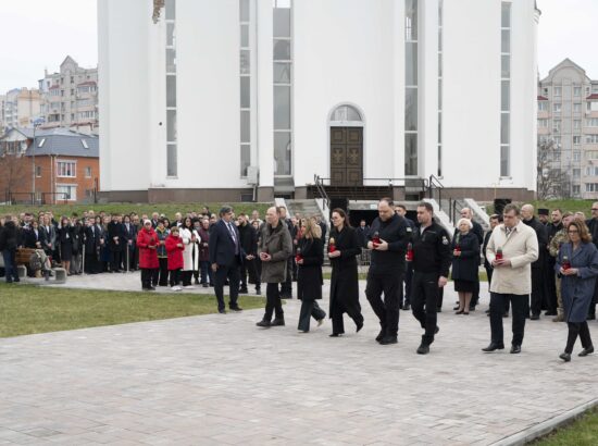 Butša veresauna mälestusüritus ja tippkohtumine Ukrainas