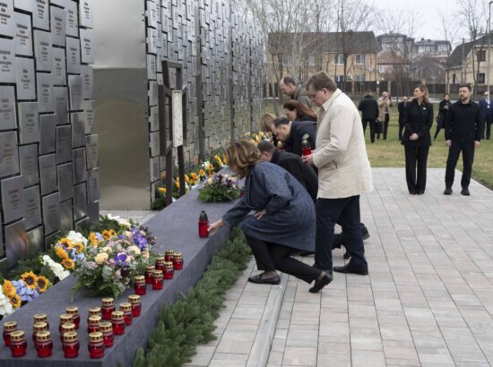 Butša veresauna mälestusüritus ja tippkohtumine Ukrainas