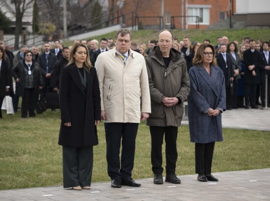 Butša veresauna mälestusüritus ja tippkohtumine Ukrainas