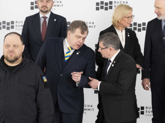 Butša veresauna mälestusüritus ja tippkohtumine Ukrainas