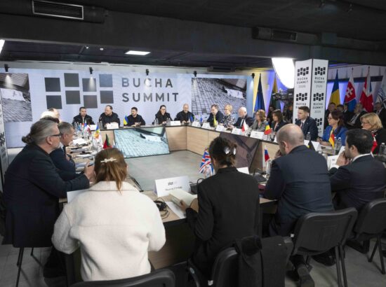 Butša veresauna mälestusüritus ja tippkohtumine Ukrainas