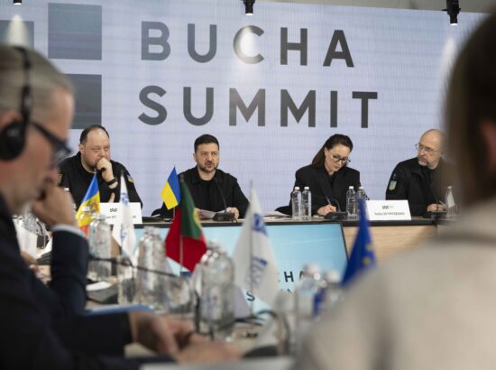 Butša veresauna mälestusüritus ja tippkohtumine Ukrainas