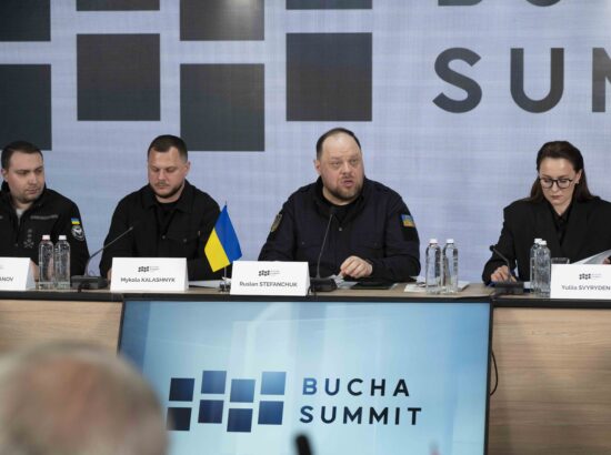 Butša veresauna mälestusüritus ja tippkohtumine Ukrainas