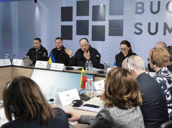 Butša veresauna mälestusüritus ja tippkohtumine Ukrainas