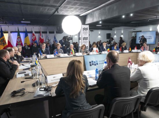 Butša veresauna mälestusüritus ja tippkohtumine Ukrainas