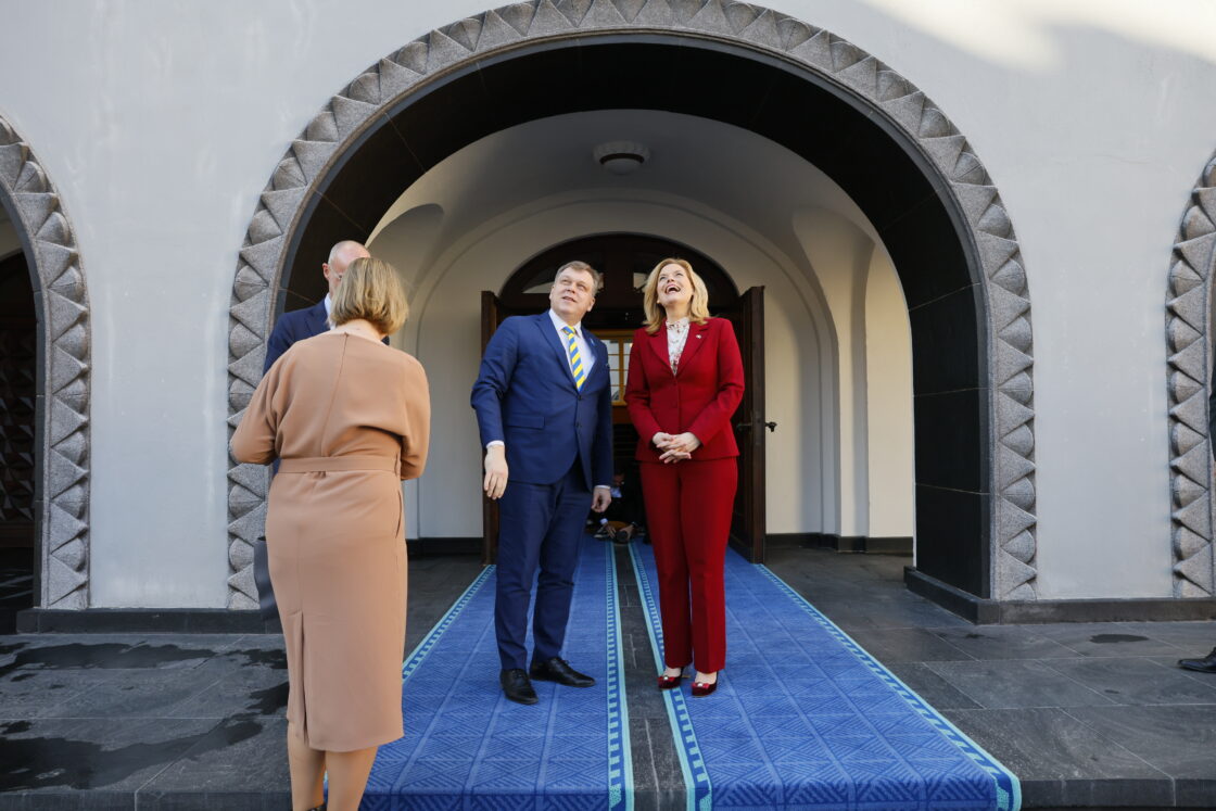 Riigikogu esimees Lauri Hussar kohtus Riigikogus Saksamaa parlamendi alamkoja esimehe Julia Klöckneriga.