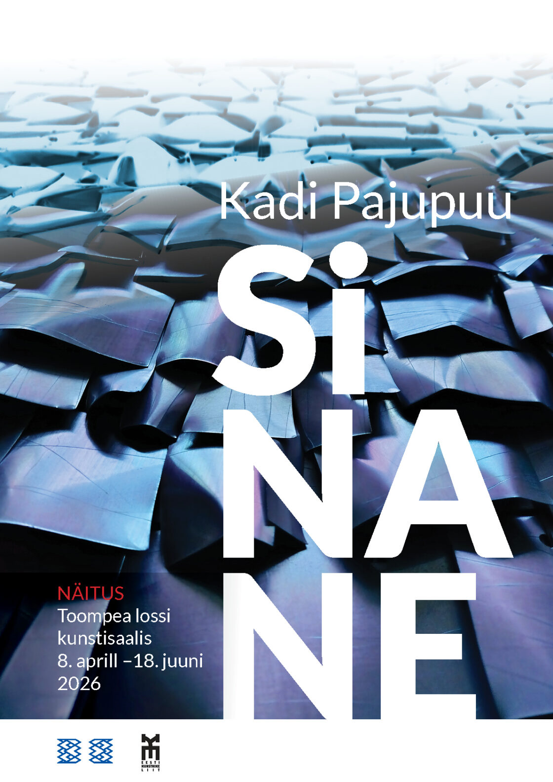 Tekstiilikunstnik Kadi Pajupuu näitus „Sinane“ Riigikogus.