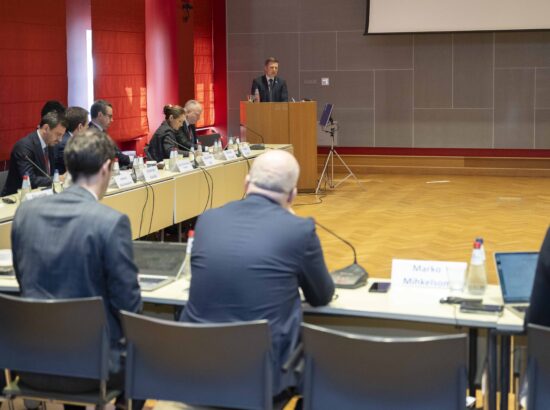 NATO Parlamentaarse Assamblee julgeolekuga seotud alamkomiteede liikmete visiit