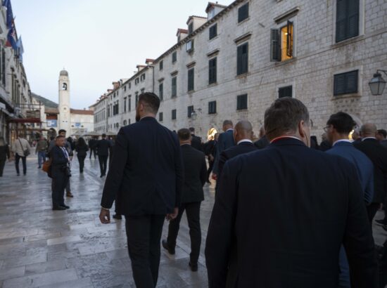 Riigikogu esimees Lauri Hussar Kolme Mere Algatuse tippkohtumisel Horvaatias