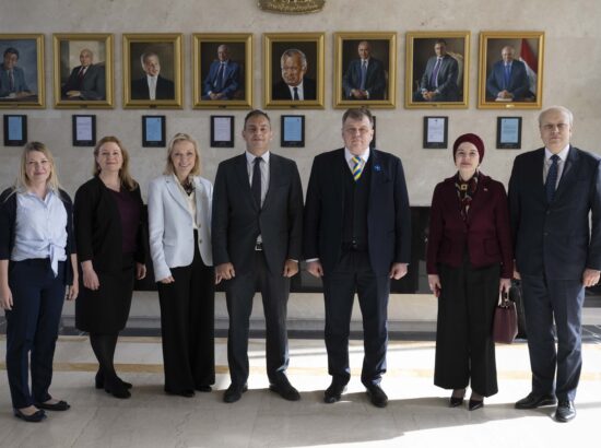 Riigikogu esimees Lauri Hussar oli visiidil Egiptuses.