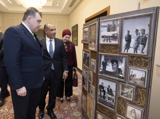 Riigikogu esimees Lauri Hussar oli visiidil Egiptuses.