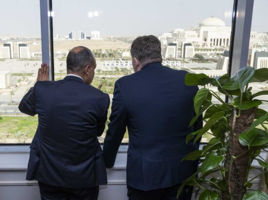 Riigikogu esimees Lauri Hussar oli visiidil Egiptuses.