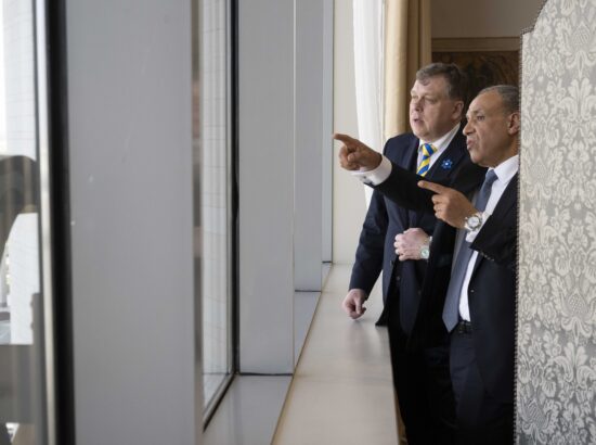 Riigikogu esimees Lauri Hussar oli visiidil Egiptuses.