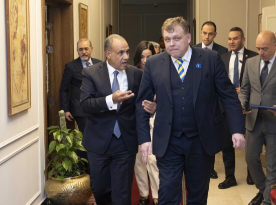 Riigikogu esimees Lauri Hussar oli visiidil Egiptuses.