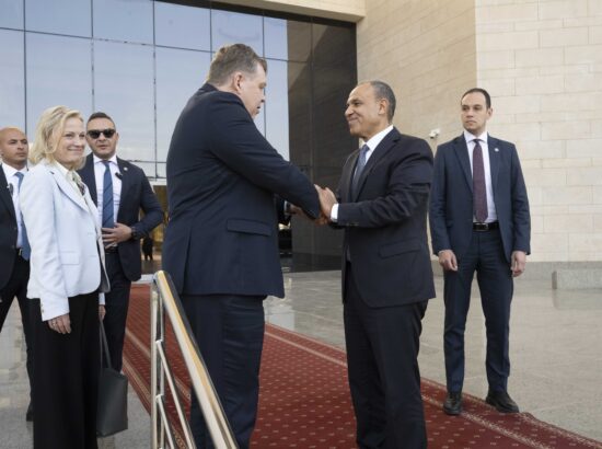 Riigikogu esimees Lauri Hussar oli visiidil Egiptuses.