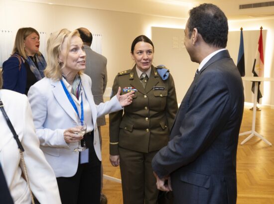 Riigikogu esimees Lauri Hussar oli visiidil Egiptuses.