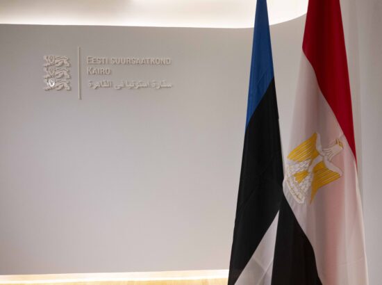 Riigikogu esimees Lauri Hussar oli visiidil Egiptuses.