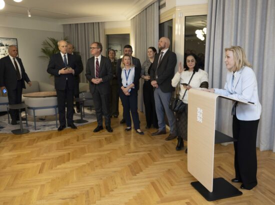 Riigikogu esimees Lauri Hussar oli visiidil Egiptuses.