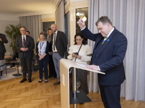 Riigikogu esimees Lauri Hussar oli visiidil Egiptuses.