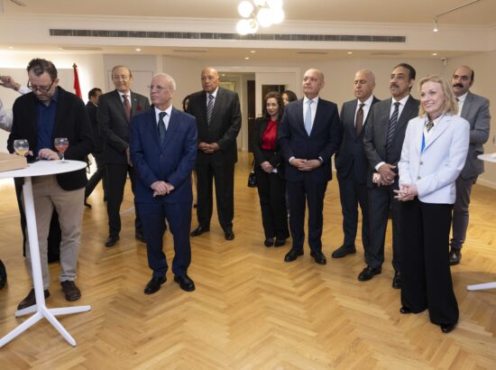 Riigikogu esimees Lauri Hussar oli visiidil Egiptuses.