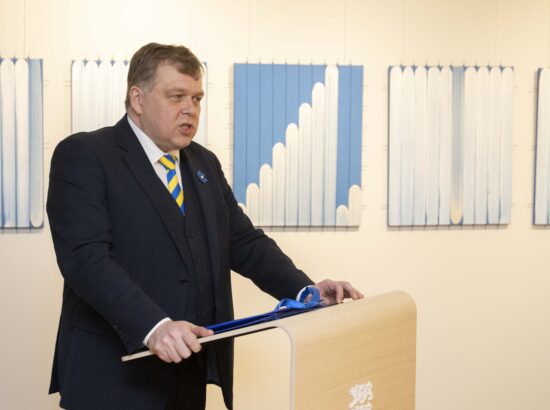 Riigikogu esimees Lauri Hussar oli visiidil Egiptuses.