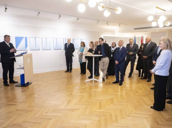Riigikogu esimees Lauri Hussar oli visiidil Egiptuses.