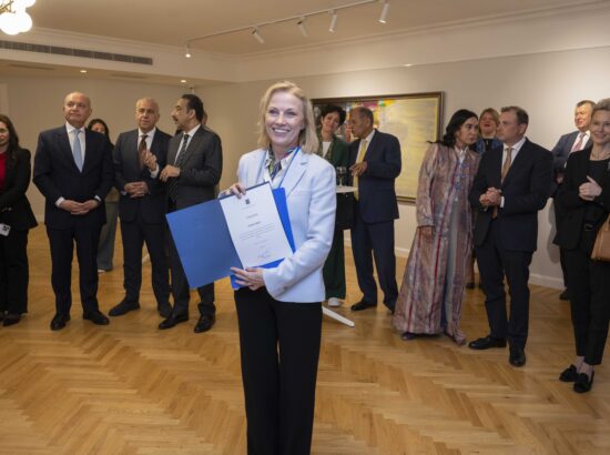 Riigikogu esimees Lauri Hussar oli visiidil Egiptuses.