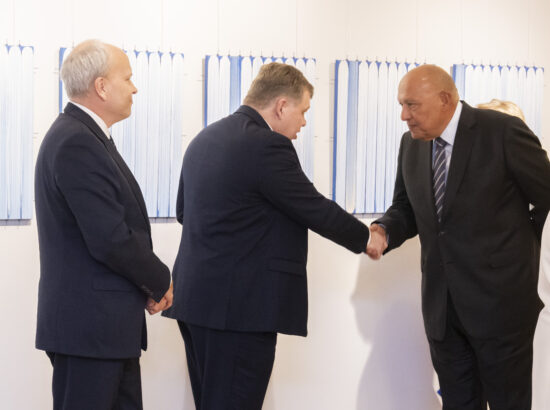 Riigikogu esimees Lauri Hussar oli visiidil Egiptuses.