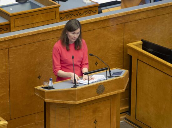 Finantsinspektsiooni esimehe Kerstin Pildi ettekanne