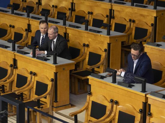 Finantsinspektsiooni esimehe Kerstin Pildi ettekanne