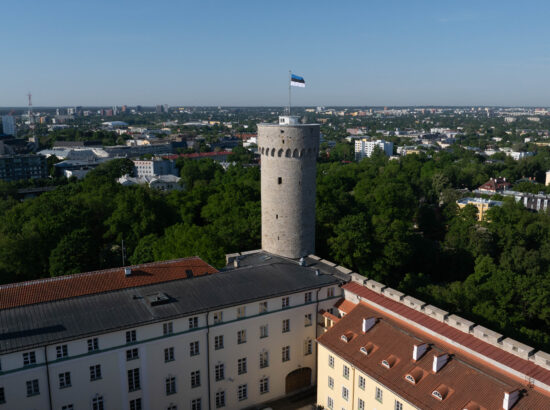 Eesti lipu 142. aastapäeva tähistamine ja pidulik lipuheiskamistseremoonia.