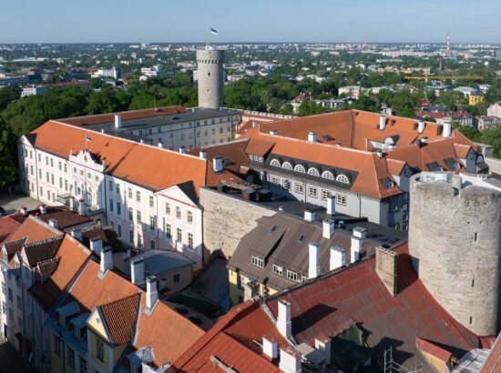Eesti lipu 142. aastapäeva tähistamine ja pidulik lipuheiskamistseremoonia.