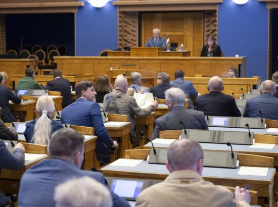 Täiskogu istung 2. juunil 2026. Istungil võeti vastu kriisiolukorra ja riigikaitse seadus-