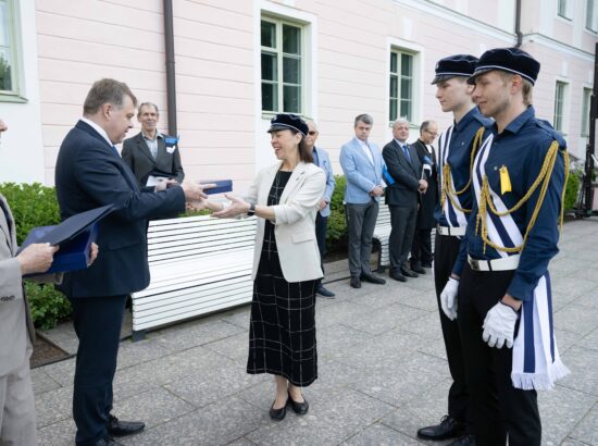 Eesti lipu 142. aastapäeva tähistamine ja pidulik lipuheiskamistseremoonia.