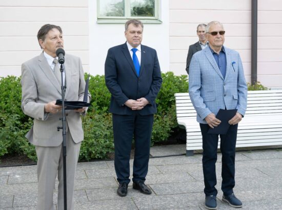 Eesti lipu 142. aastapäeva tähistamine ja pidulik lipuheiskamistseremoonia.
