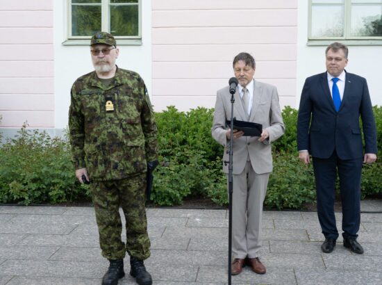 Eesti lipu 142. aastapäeva tähistamine ja pidulik lipuheiskamistseremoonia.