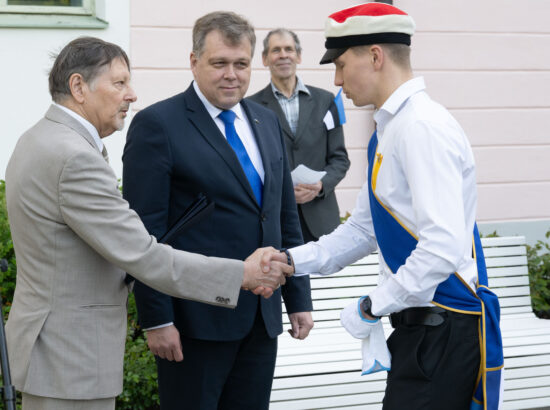 Eesti lipu 142. aastapäeva tähistamine ja pidulik lipuheiskamistseremoonia.