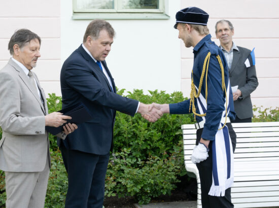 Eesti lipu 142. aastapäeva tähistamine ja pidulik lipuheiskamistseremoonia.