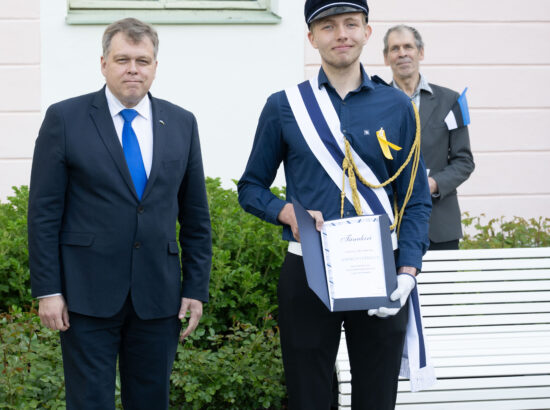 Eesti lipu 142. aastapäeva tähistamine ja pidulik lipuheiskamistseremoonia.