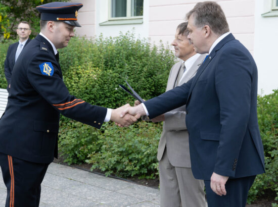 Eesti lipu 142. aastapäeva tähistamine ja pidulik lipuheiskamistseremoonia.