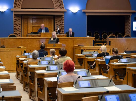 Olulise tähtsusega riikliku küsimuse „Laste kehalise aktiivsuse tõstmine vaimse ja füüsilise tervise parandamiseks“ arutelu