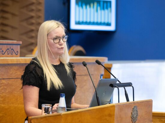 Olulise tähtsusega riikliku küsimuse „Laste kehalise aktiivsuse tõstmine vaimse ja füüsilise tervise parandamiseks“ arutelu