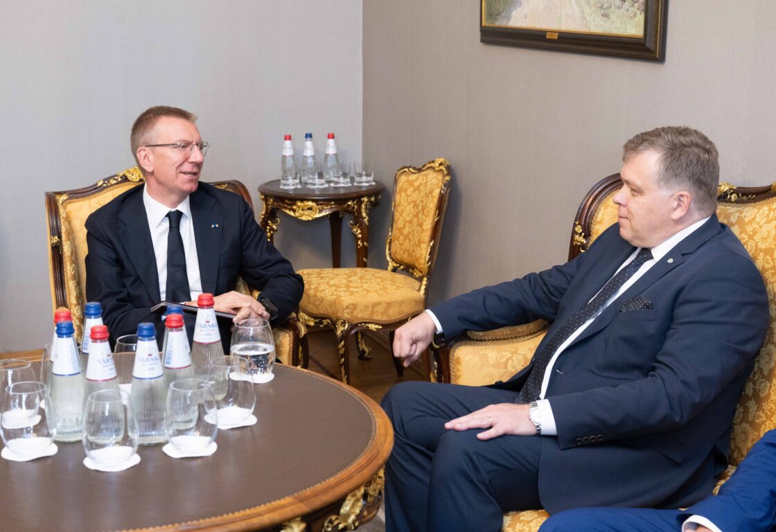 Kohtumine Läti presidendi Edgars Rinkēvičsega