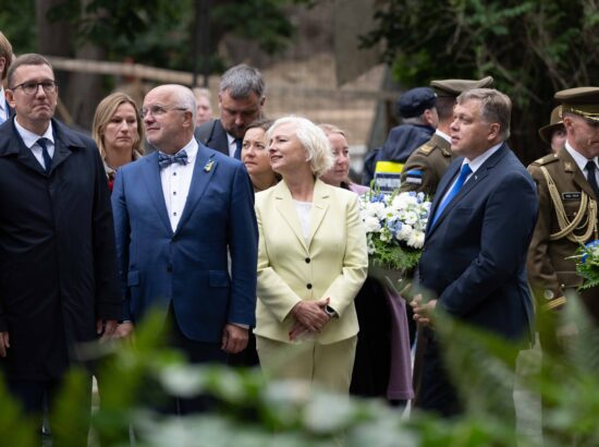 Mälestustseremoonia 20. augusti kivi juures