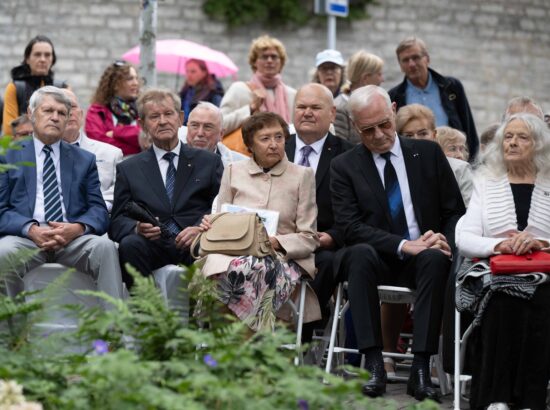Mälestustseremoonia 20. augusti kivi juures