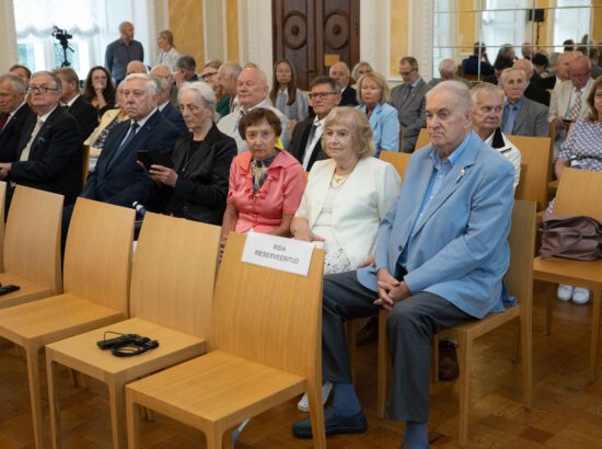 Iseseisvuse taastamise aastapäevale pühendatud margi esitlus